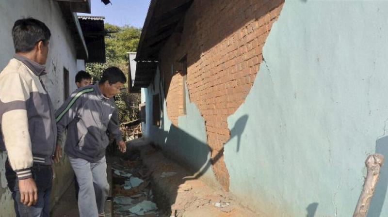 The quake was traced to a location in Ambassa area, about 59 km from Agartala. (Represenational Image/PTI)