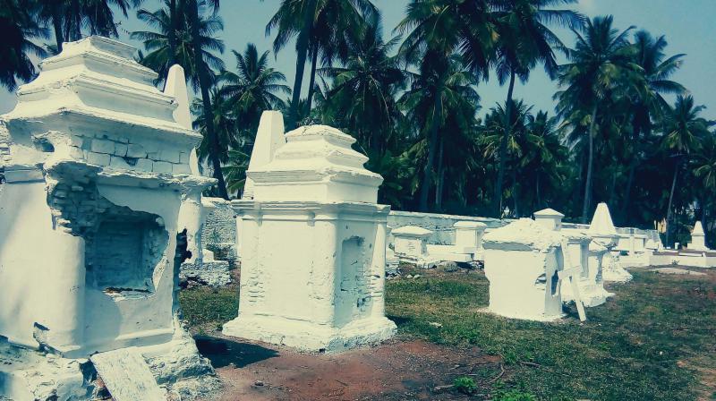 Tombs of French army at Pandavapura