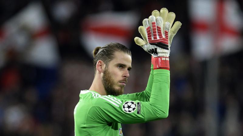 David De Gea made two breathtaking saves to deny Steven NZonzi and Luis Muriel at the end of the first half at the Ramon Sanchez Pizjuan, denying Sevilla a lead to take to England for next months return. (Photo: AFP)