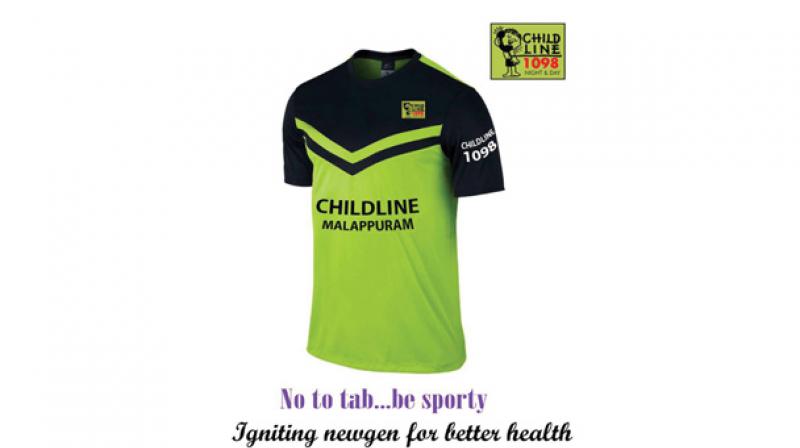 Team Childlines jersey