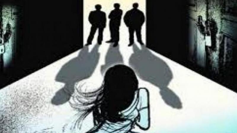 A 35-year-old Sikkimese woman was allegedly gang-raped at her home near Bhanojithota area under Gajuwaka police station limits in Vizag city.