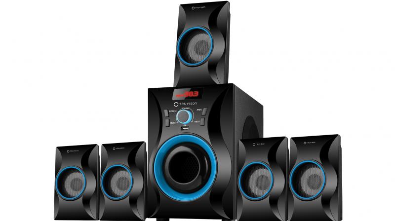 The Truvison TV-5025BT multimedia speakers are available for Rs 5,490.