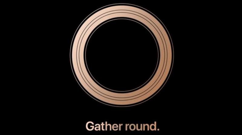 Apples event invitation made heavy use of the colour gold, fuelling speculation on social media that the company plans to launch a gold-coloured successor to the iPhone X.