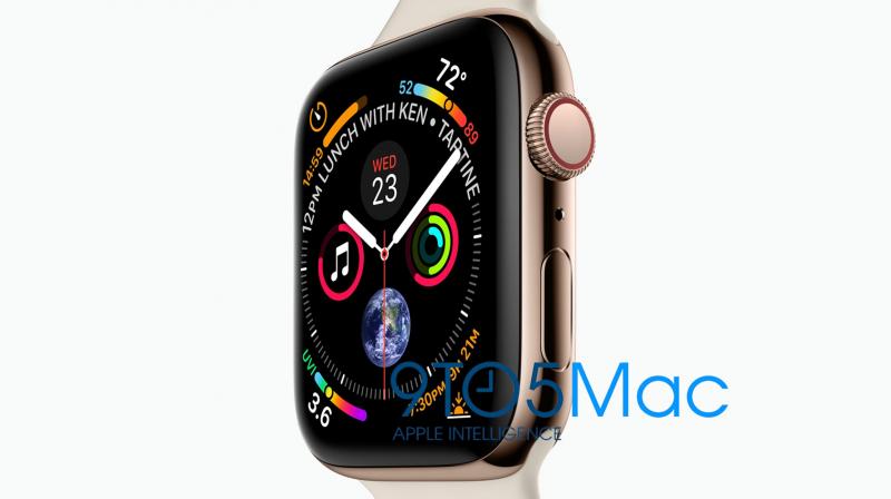 The biggest change that will feature on the Apple Watch Series 4 is that it will have 15 per cent larger displays for both sizes.