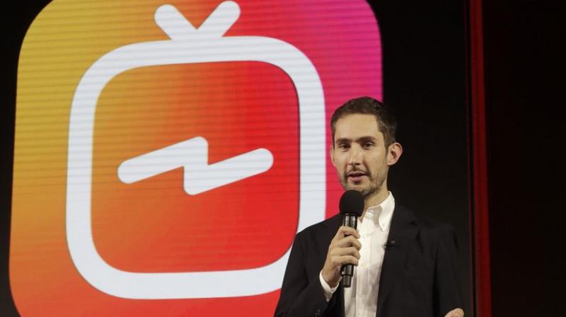 Instagram has been on a roll. In June, Systrom travelled to New York to mark the opening of its new office there, complete. (Photo: AP)