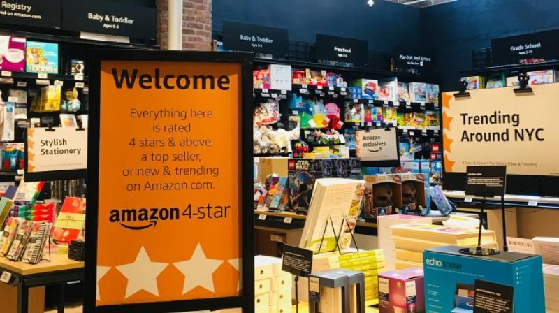 Digital price tags will line the shelves of Amazon 4-star.