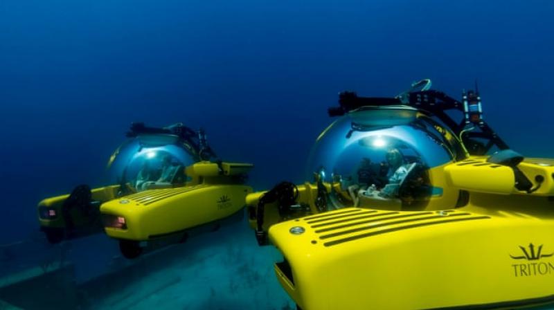 , Triton Submarines LLC of Vero Beach, Florida, said on the company website that it is the only submersible certified to carry humans on dives of 36,000 feet.