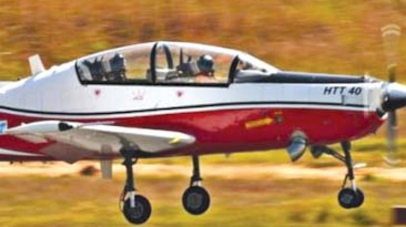 The HTT40 turboprop aircraft has been designed to be primarily used for basic flight training, aerobatics, instrument flying and close-formation flights