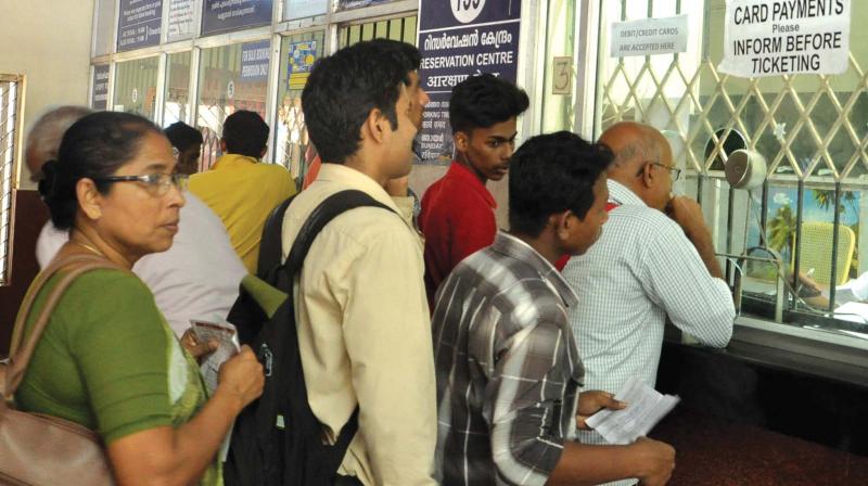 The passengers have demanded provisions to facilitate the modification of tickets while booking using PoS.