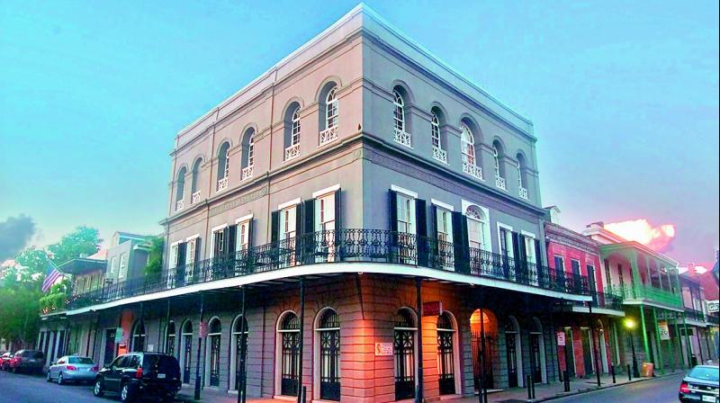 LaLaurie house at 1140 Royal Street, New Orleans