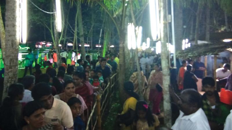 People at the Chittar mela at Chittattinkara. 	(Photo: DC)