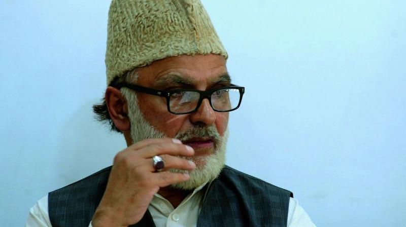 Ali Mohammad Sagar, National Conference general secretary  (Photo: H.U. Naqash)