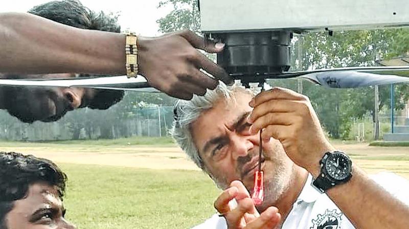 Ajith working on drone taxi