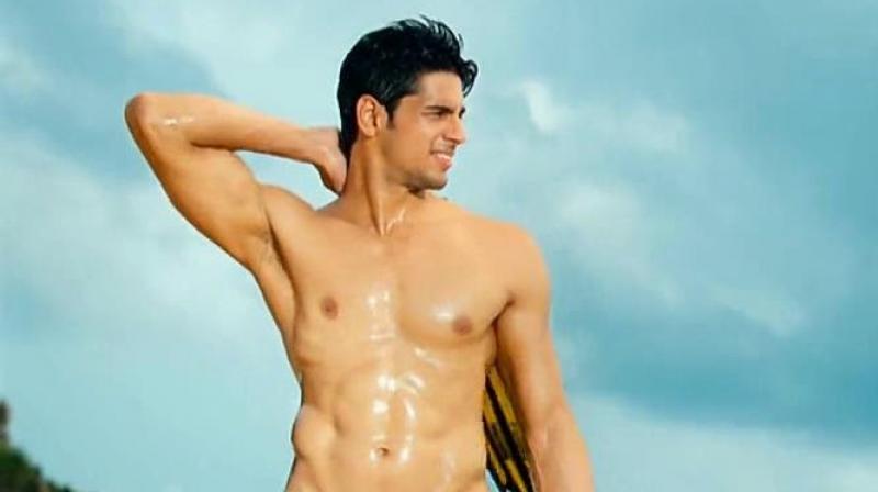 Sidharth in a still from Student of the Year.