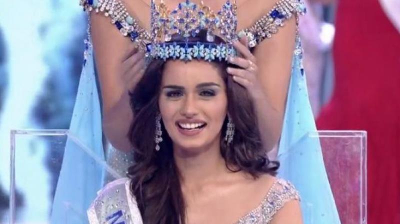 Miss World Manushi Chillar walks for a cause. (Photo: Twitter/ Manushi Chillar)