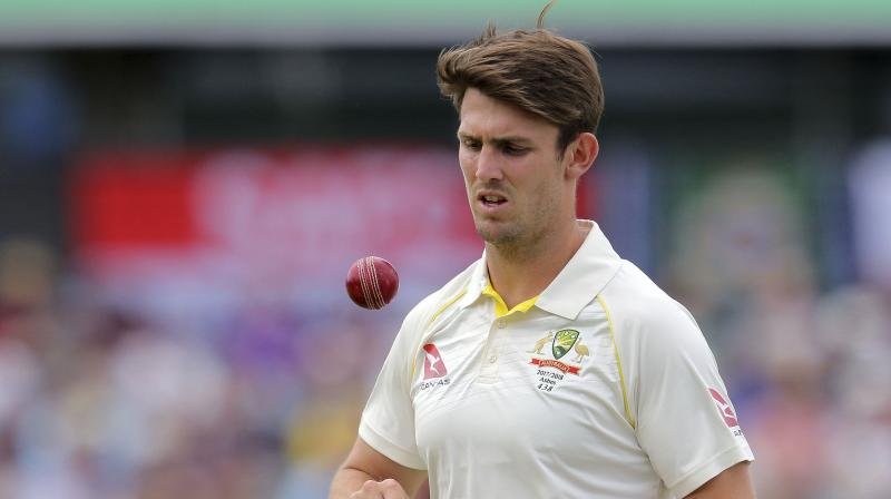 After being dropped from the first Test against India, Australian all-rounder Mitchell Marsh on Tuesday stated that one has to face the challenge of getting back into the team. (Photo: AP)