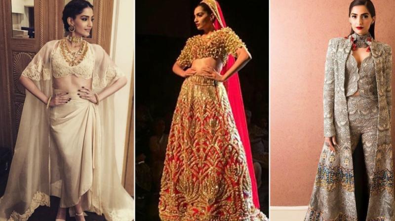 Sonam Kapoor in some good-looking dresses. (Photo: Instagram)