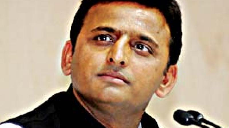 UP chief minister Akhilesh Yadav.