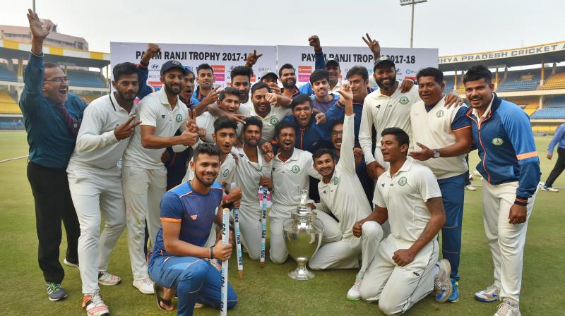 The Ranji Trophy will be held from November 1 to February 6, 2019 with another 160 matches. (Photo: PTI)