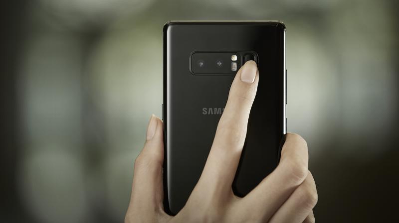 The existing Samsung Galaxy Note 8 was codenamed as Baikal, which hinted at the Note 8s large Infinity Display. (Representative image).