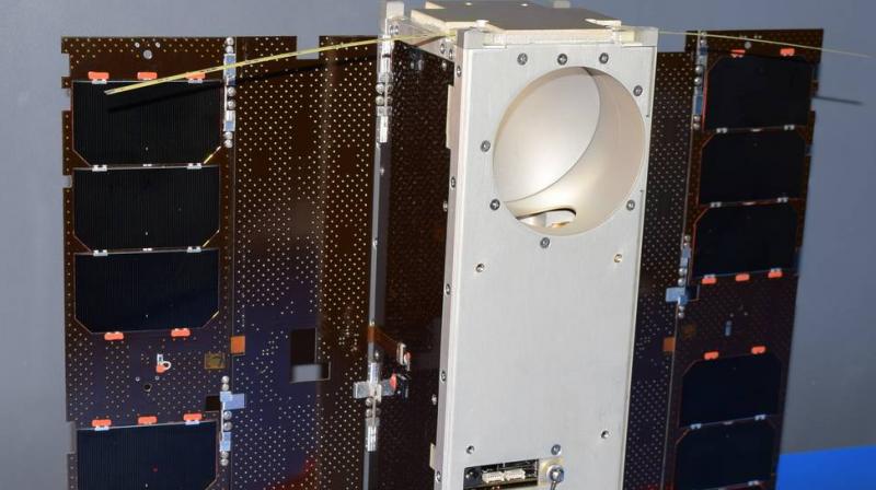 The NASA-funded CubeSat, called Microwave Radiometer Technology Acceleration (MiRaTA), will be launched into Earths orbit from the rocket carrying the next big US weather satellite (NOAAs JPSS-1) into space.