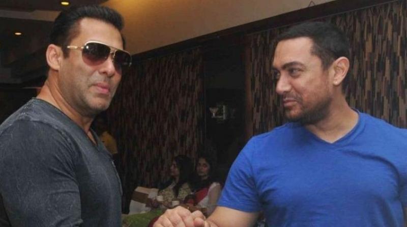 Aamir Khan and Salman Khan .
