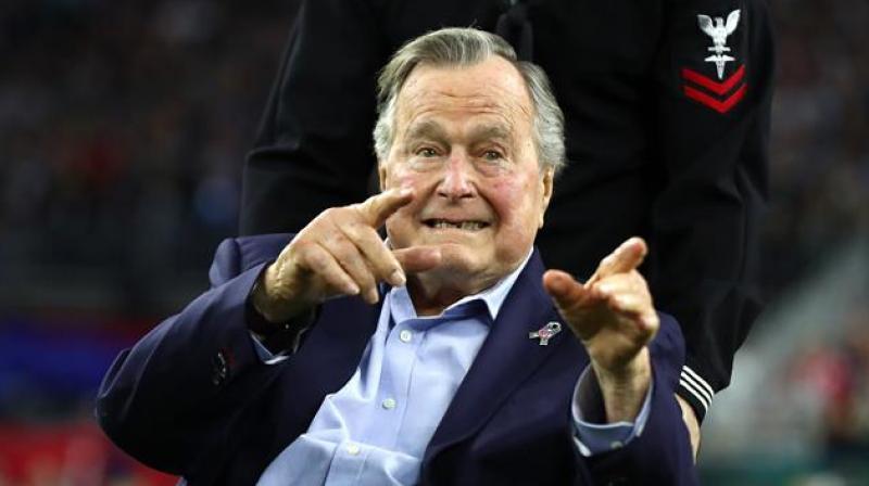 As you know from looking at my family, Bush said, humility is a certain heritage, thats what they expect, and were not seeing that in Trump. (Photo: AFP)