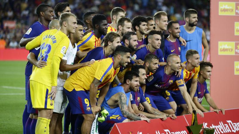 Barca invited Chapecoense to contest the traditional friendly, named after the clubs Swiss founder, 10 days after the crash, offering half the proceeds from the game to the Brazilian club in addition to making a donation of 250,000 euros  to help the clubs reconstruction. (Photo: AP)