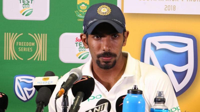 \I believe the game is still hanging in a balance. What is crucial is for us to pressurise the opponents by picking up some early wickets. We are looking to keep our momentum going through the rest of the game,\ said Jasprit Bumrah. (Photo: BCCI)