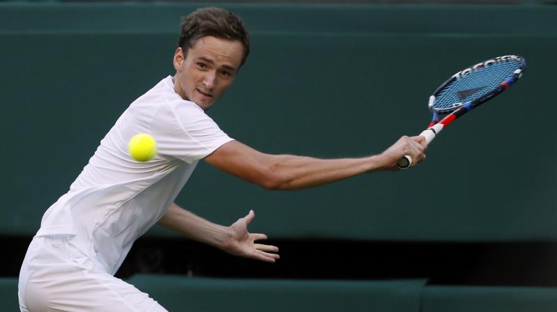 Daniil Medvedev was left extremely disappointed by the umpire after his loss at the hands of Ruben Bemelmans. (Photo: AP)