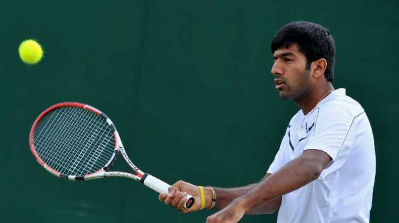 Rohan Bopanna and Gabriela Dabrowski notched up a facile 6-0, 6-1 win over Australian pair of Jessica Moore and Matt Reid. (Photo: AFP)