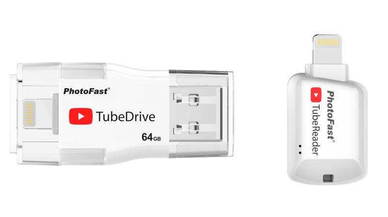 PhotoFast TubeDrive and TubeReader launched in India
