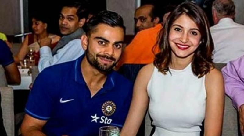 Virat Kohli and Anushka Sharma danced with the newly wedded couple who stole the limelight. (Photo: PTI)