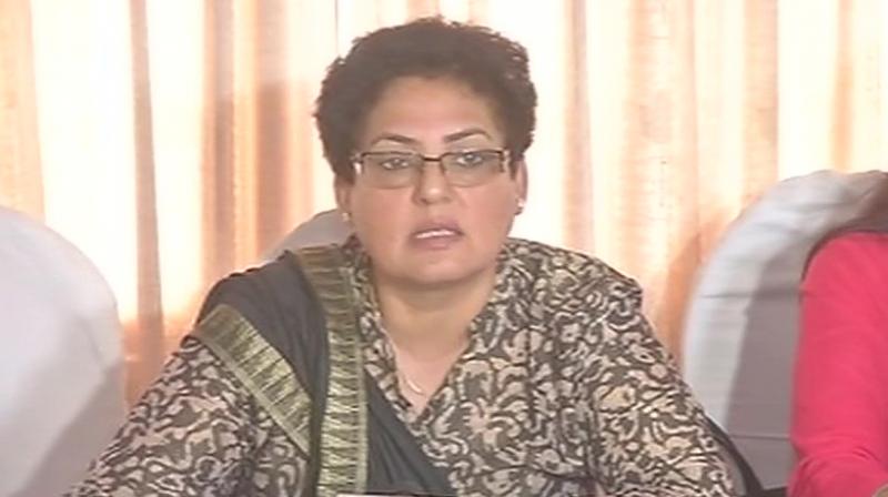 National Commission for Women NCW Chairperson Rekha Sharma said that few boys, who are not students of BHU, have been found staying in the university hostels. (Photo: ANI)