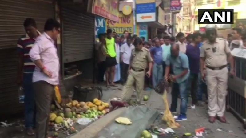 A forensic team and sniffer dogs have been sent to the spot to ascertain the nature of explosion, police said. (Photo: ANI/Twitter)