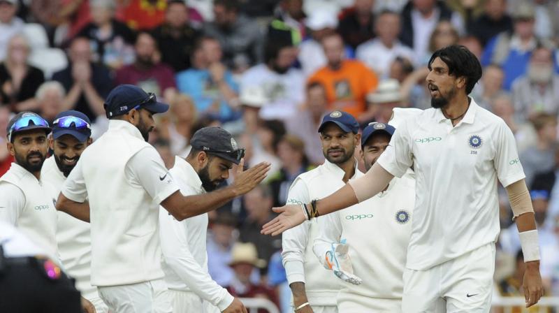 Sharma has played a total of 86 Test for India taking 250 wickets with an economy rate of 3.25. (Photo: AP)