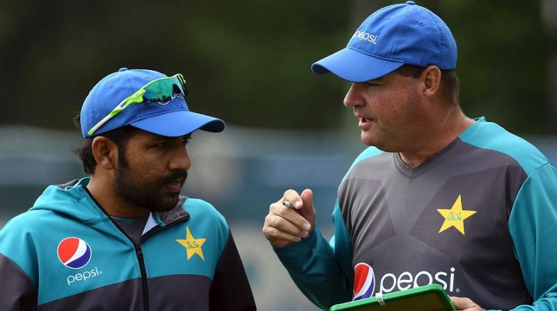 Sarfraz Ahmed will lead the side, which opens their Cup campaign against the wildcard entrant on September 16 before taking on arch-rivals India in a highly-anticipated match three days later. Both rounds are in Dubai. (Photo: AFP)