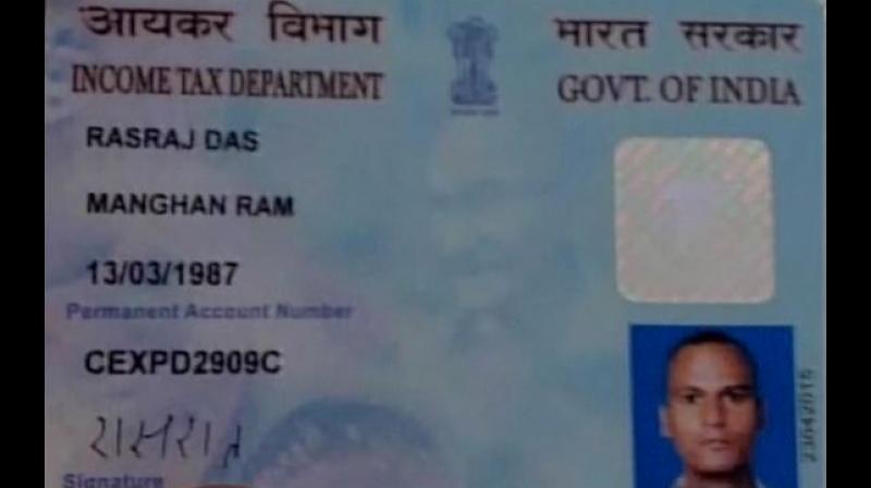 The Pakistani national was living in Bahadurgarh since 2013 and also had a PAN card, Aadhar card and a voter ID. (Photo: ANI/Twitter)