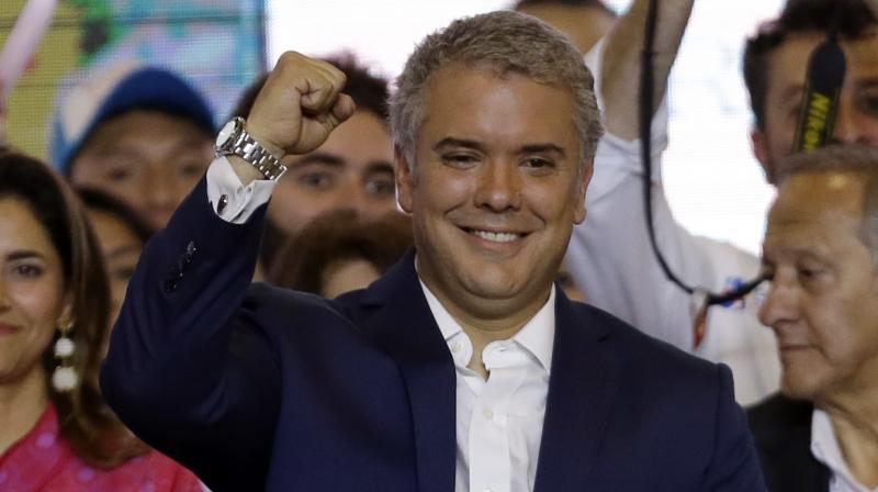 Duque comfortably won the first round last month, having campaigned on a pledge to rewrite the agreement signed by former President Juan Manuel Santos. (Photo: AP)