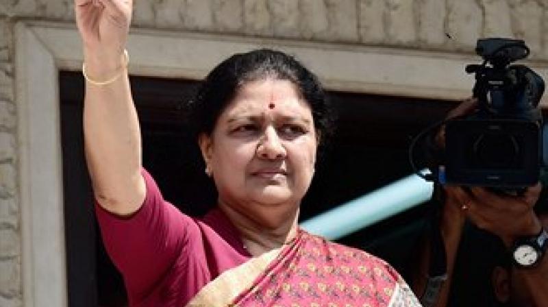 AIADMK general secretary VK Sasikala. (Photo: PTI)