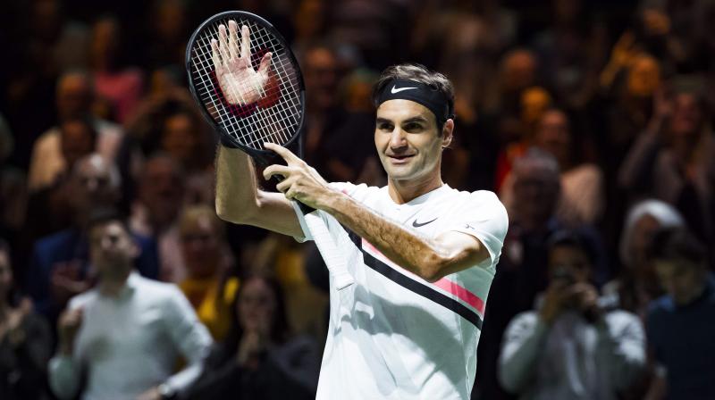 Roger Federer has played two tournaments this year and won both -- the other being Januarys Australian Open.(Photo: AFP)