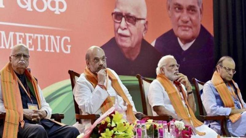 BJP chief Amit Shah will deliver the inaugural address while Modi is set to give the valedictory speech the day after. (Photo: PTI)