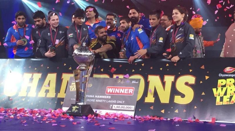 So dominating was Haryana Hammers performance that Punjab Royals campaign ended even before their star player Bajrang Punia could take the stage. (Photo: Twitter)