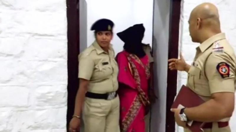 The police initiated a probe into the incident and arrested the woman on charges of attempt to murder. (Photo: Twitter | ANI)