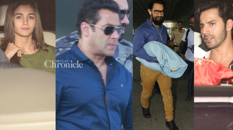 Bollywood stars grab eyeballs across Mumbai city