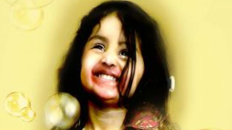 title role for the film is essayed by a two-year-old girl Myra Vishwakarma. (Photo: DC)