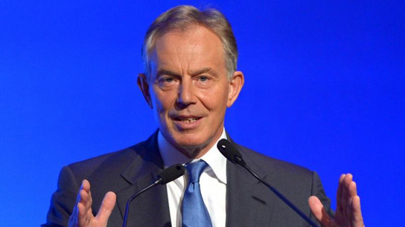 Former British Prime Minister Tony Blair. (Photo: AFP)