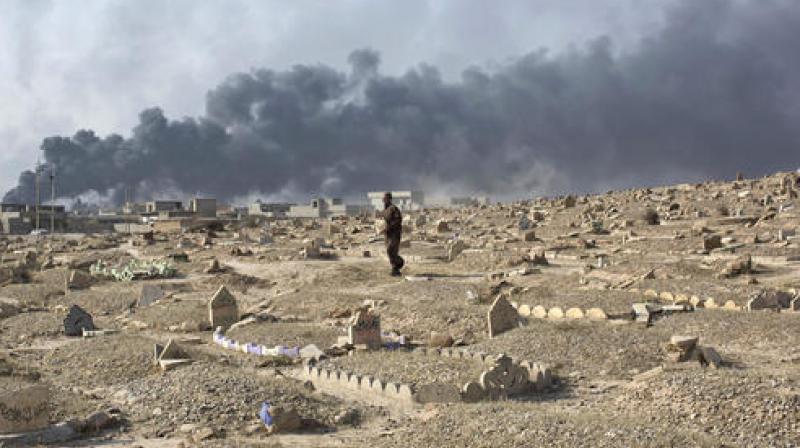 The offensive to recapture Iraqs second city, launched on October 17 and backed by a US-led coalition, is seeing tens of thousands of Iraqi troops advance on Mosul in a bid to retake the last major Iraqi city under IS control. (Photo: AP)