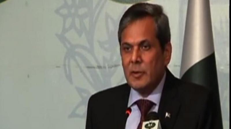Pakistan Foreign Office spokesman Nafees Zakaria. (Photo: YouTube screenshot)