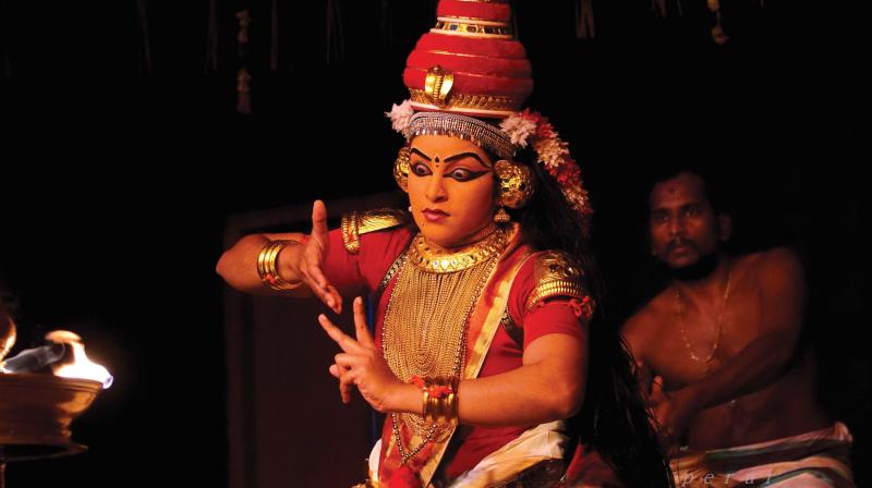 As an artiste and a teacher at a prestigious institution like Kerala Kalamandalam, she believes she has the responsibility to popularise it even more across the globe.